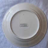 Floral decoration dessert plates