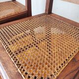 Art Deco chairs in new caned oak