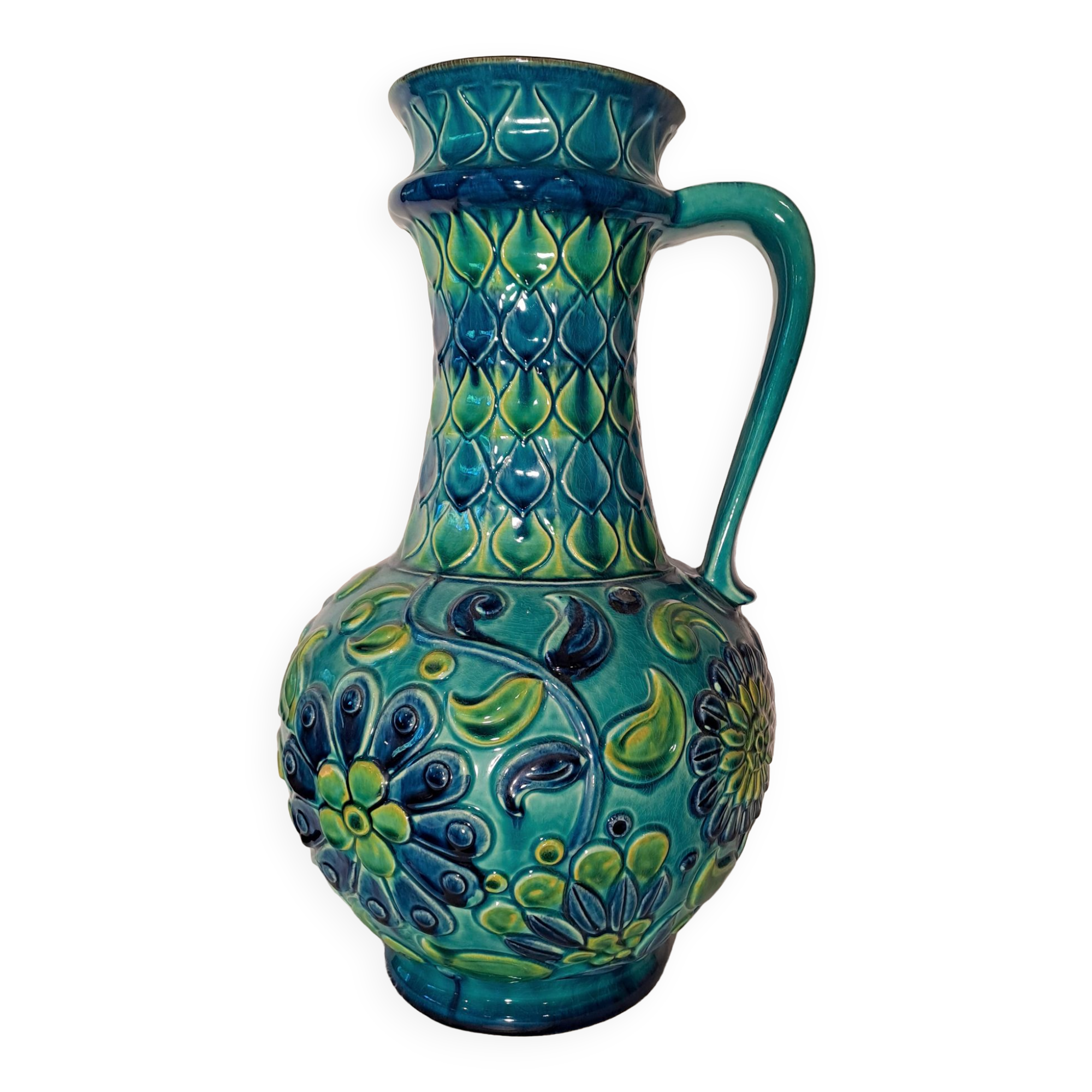 Large vase with Bay Keramik cove