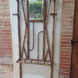 Porte manteau vestiaire bambou