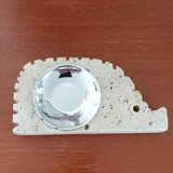 Hérisson vintage en travertin Fratelli Manelli