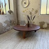 50s round tripod coffee table