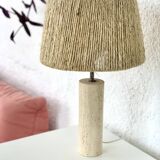 Travertine lamp