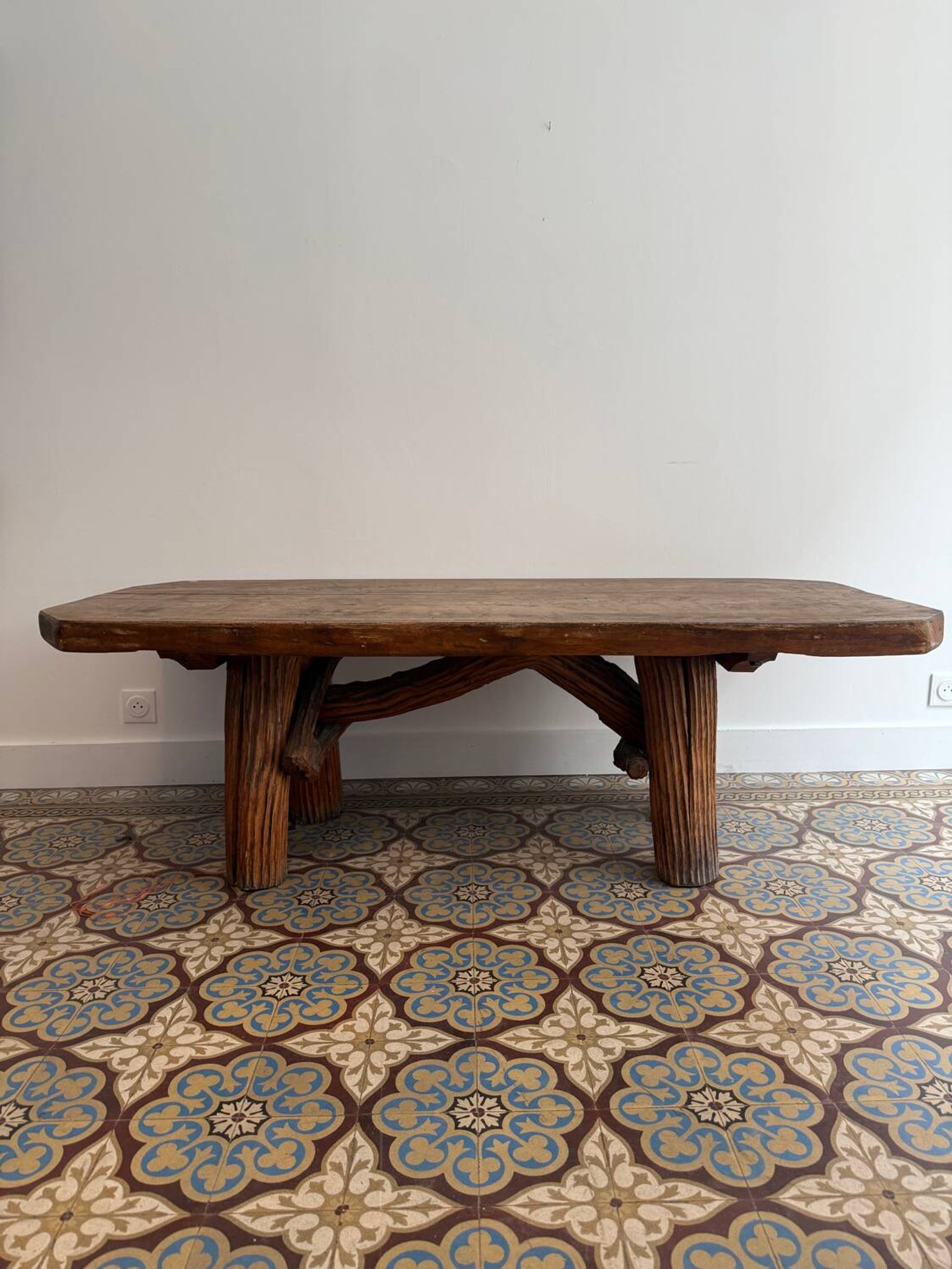 Brutalist design coffee table