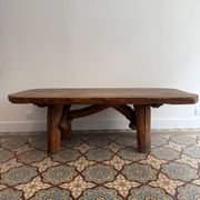 Brutalist design coffee table