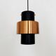 Set of 2 Danish Copper Pendant Lamps