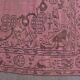 Tapis turc Oushak rose sku 1129