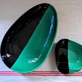 Tripod dish and matching serving bowl from the 50s