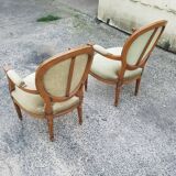 Pair of medallion chairs