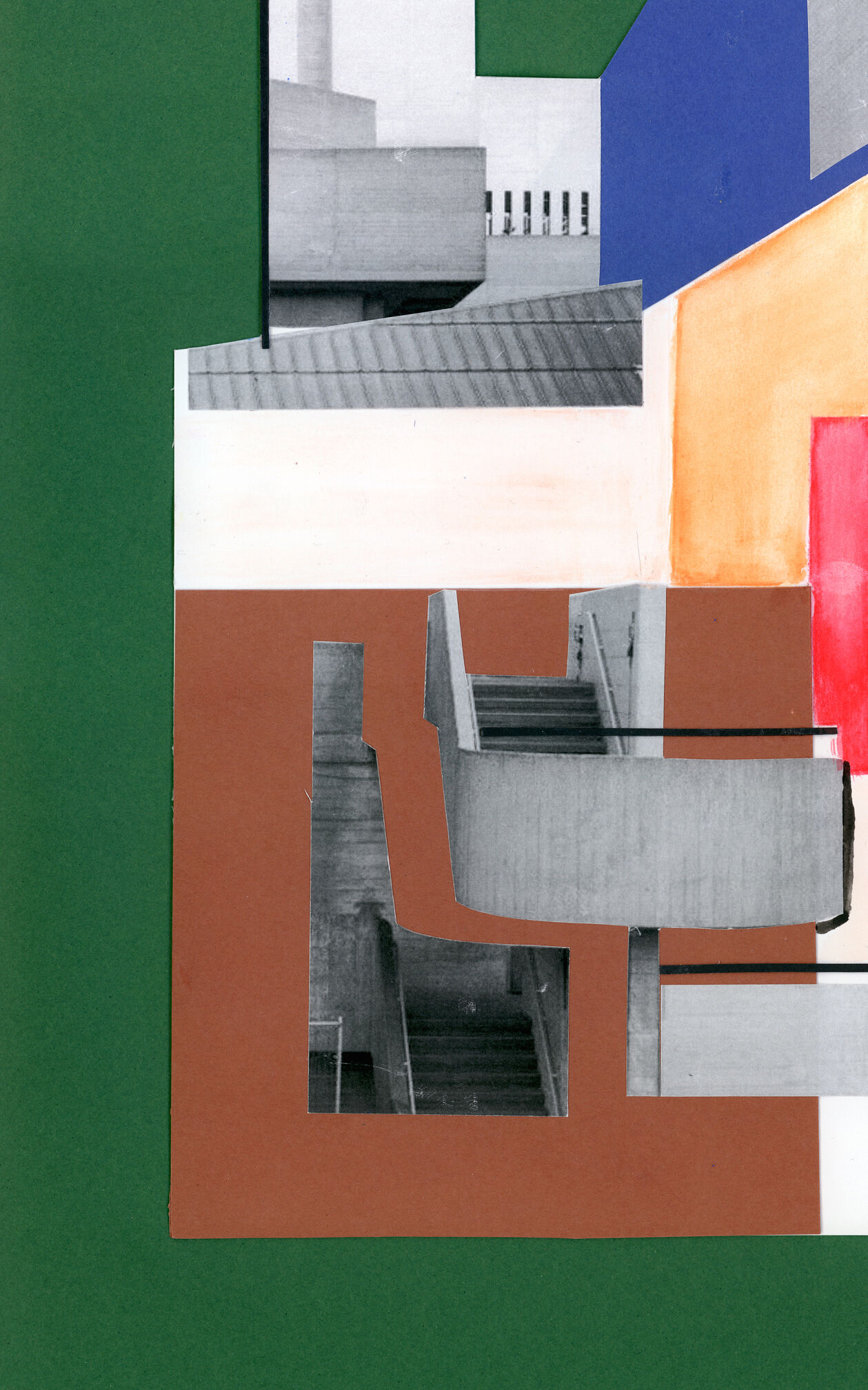 Collage "The Dance of Colors"