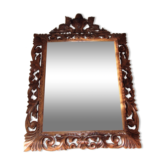 Mirror in a carved frame , 1940s - 130x92cm