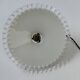 Vintage 26 cm opaline laced suspension