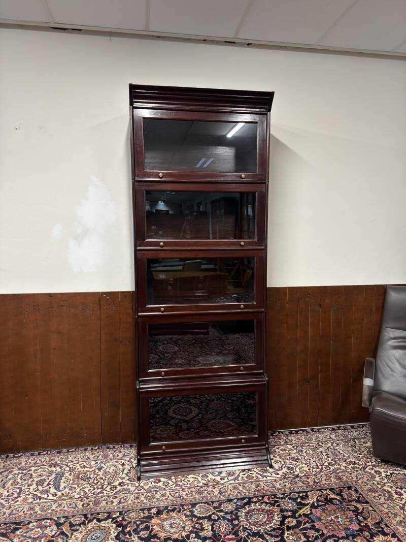 Classic English Globe Wernicke Bookcase