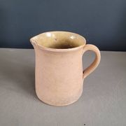 Pichet pot à lait ancien en terre cuite vernissée