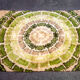Carpet with psychedelic designs in wool Italy 70s 155x220cm