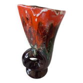 Multicolored vase