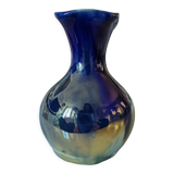Vichy enamel vase