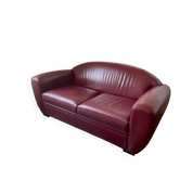 Hughes Chevalier leather sofa