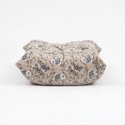 Togo pouf and 2-seater sofa in pattern by Michel Ducaroy for Ligne Roset, set of 2