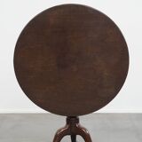 Table pivotante et inclinable en forme de cage à oiseaux, style anglais, du XVIIIe siècle