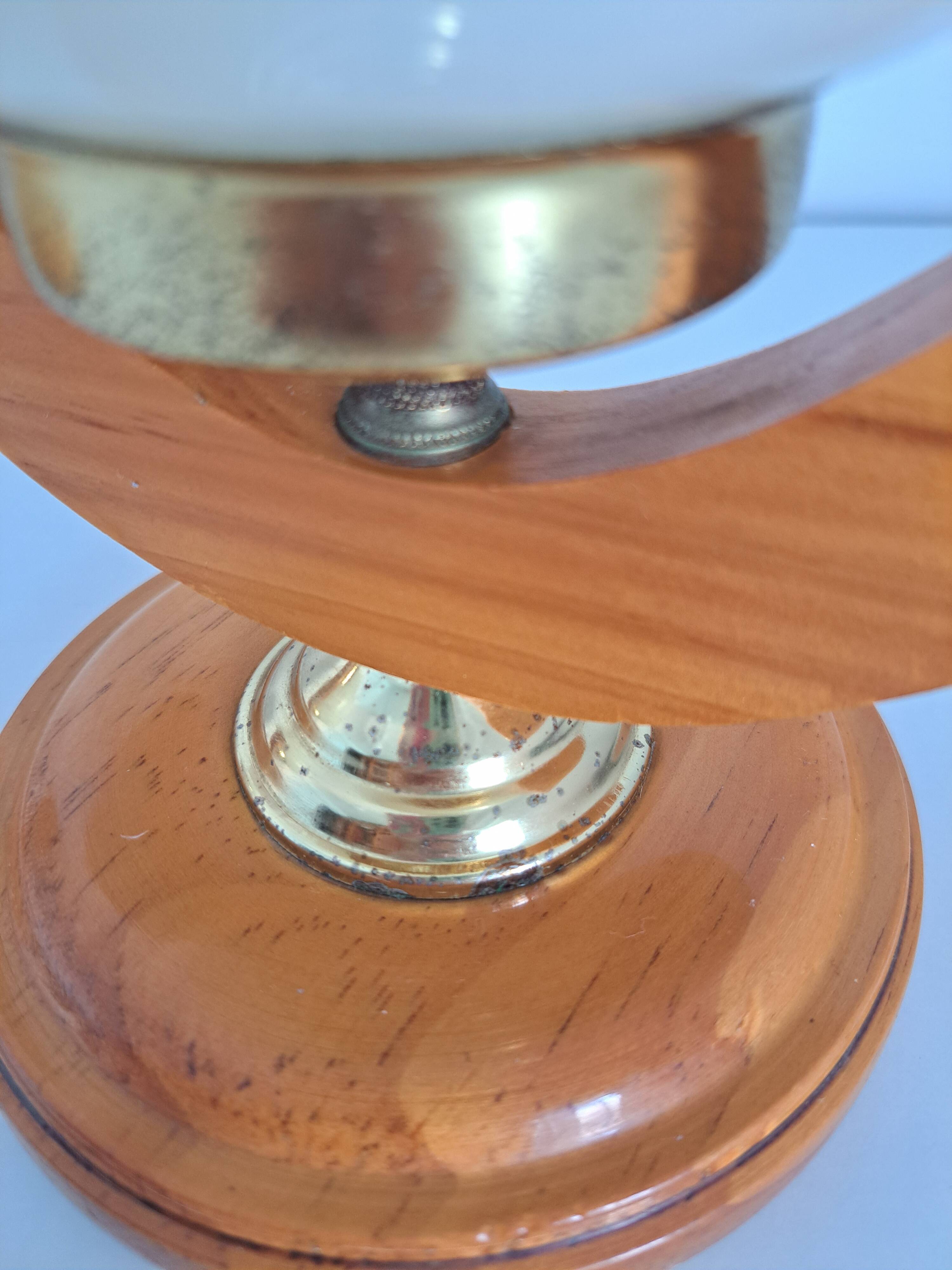 Pair of vintage bedside lamps