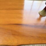 Aranjou farmhouse table in blond elm, 1950s