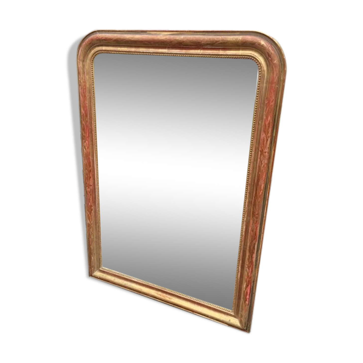 Large Louis Philippe golden mirror