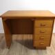 Vintage light wood desk – 1960s/70s – mid-century modern style