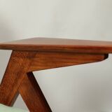 Vintage armchair in natural wool, Le vertu menthe, by Chierowski