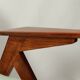 Vintage armchair in natural wool, Le vertu menthe, by Chierowski