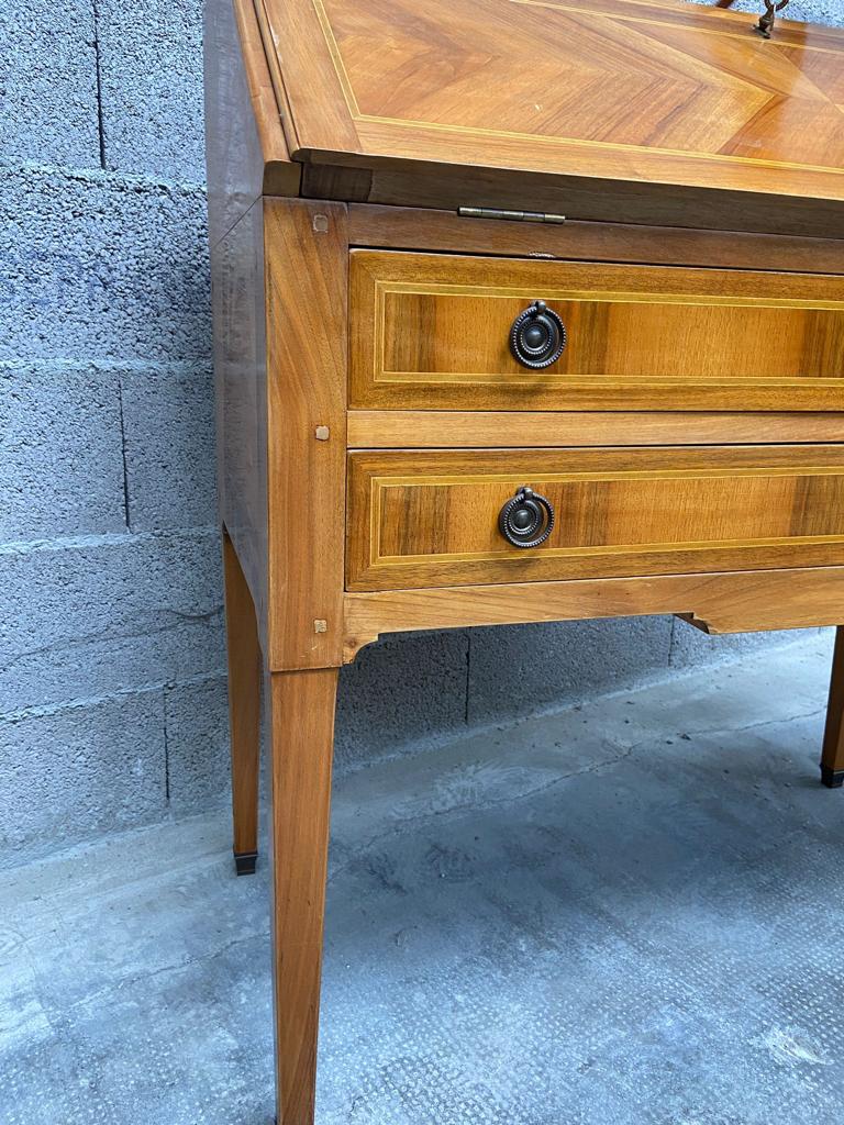 Office scriban Louis XVI walnut 1950