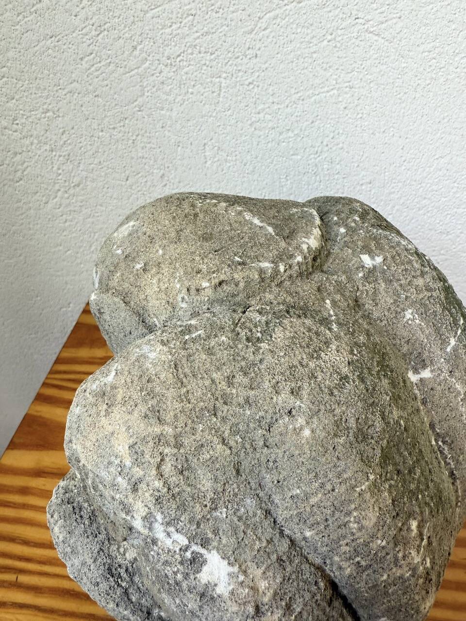 Stone sculpture of a man