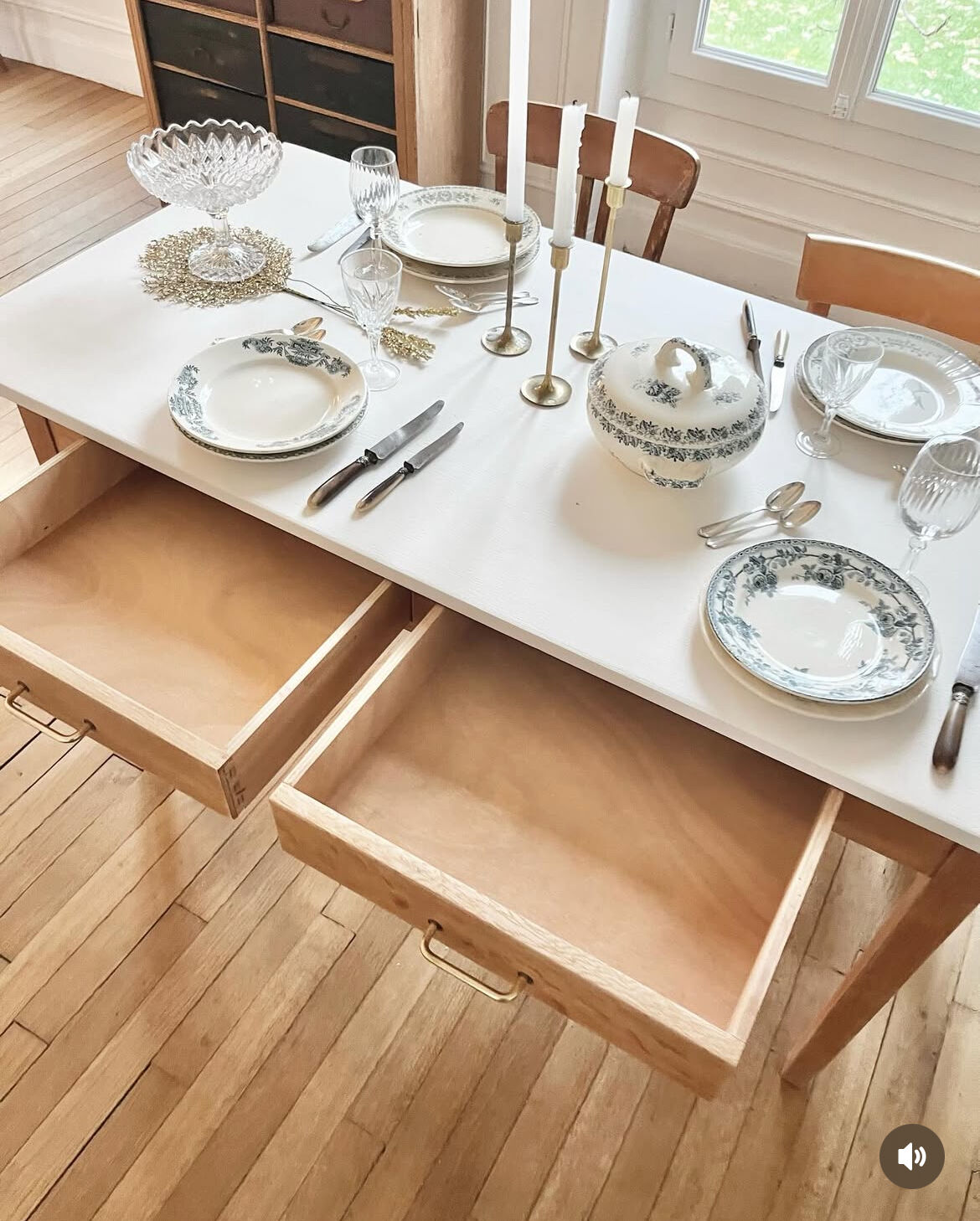 Vintage dining table