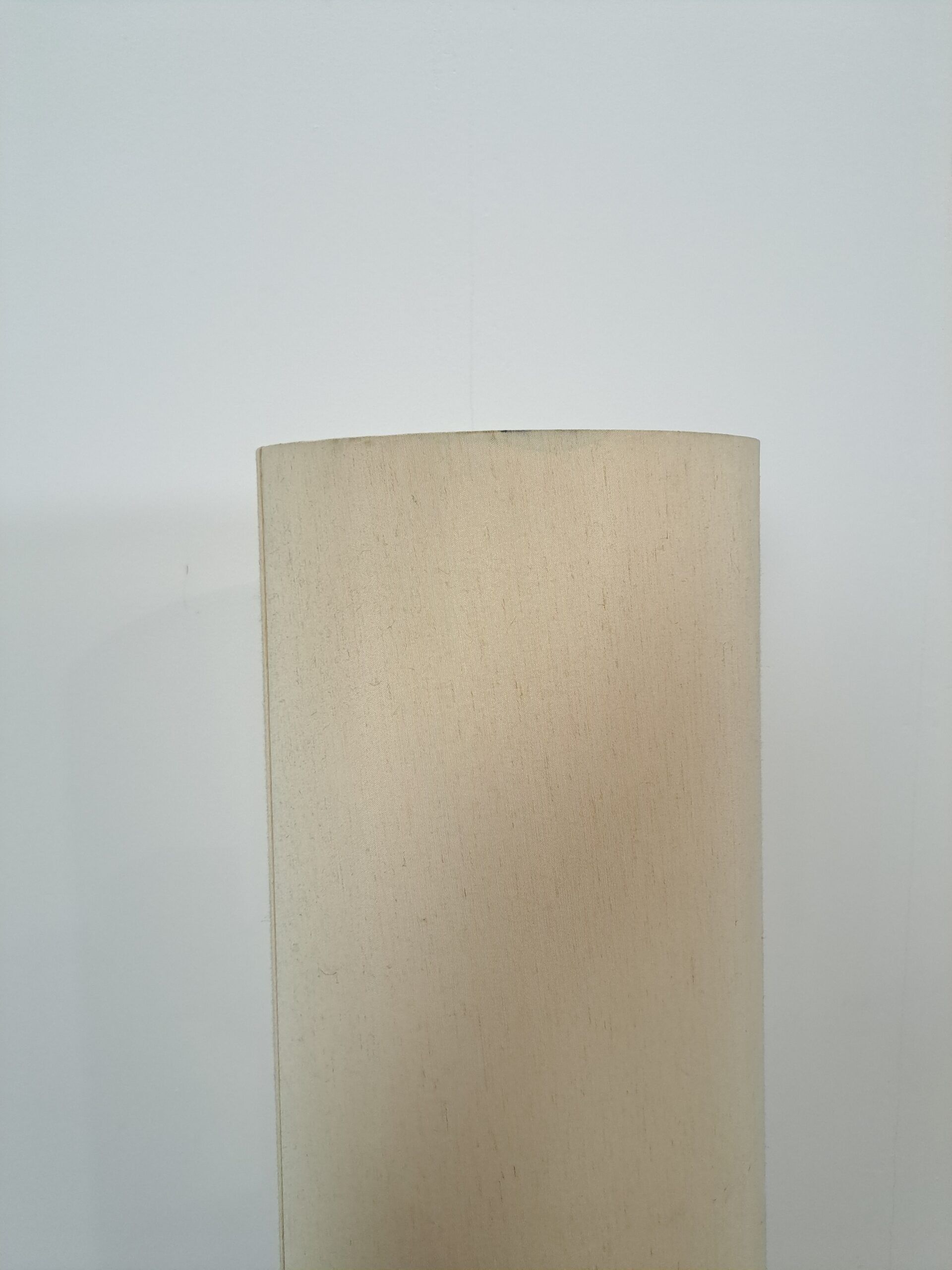 Lampe en céramique marron de Besigheimer Leuchten avec base éclairée