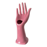 Pink soliflore hand