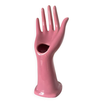 Pink soliflore hand