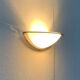 Postmodern German wall lamps from the space age by Glashütte Limburg, set of 2