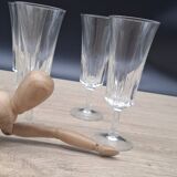 Set of 8 Luminarc champagne flutes