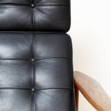 Arne Vodder Lounge Chair & Ottomane FD 164 for France & Søn