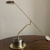 Massive vintage 80s swing arm table lamp