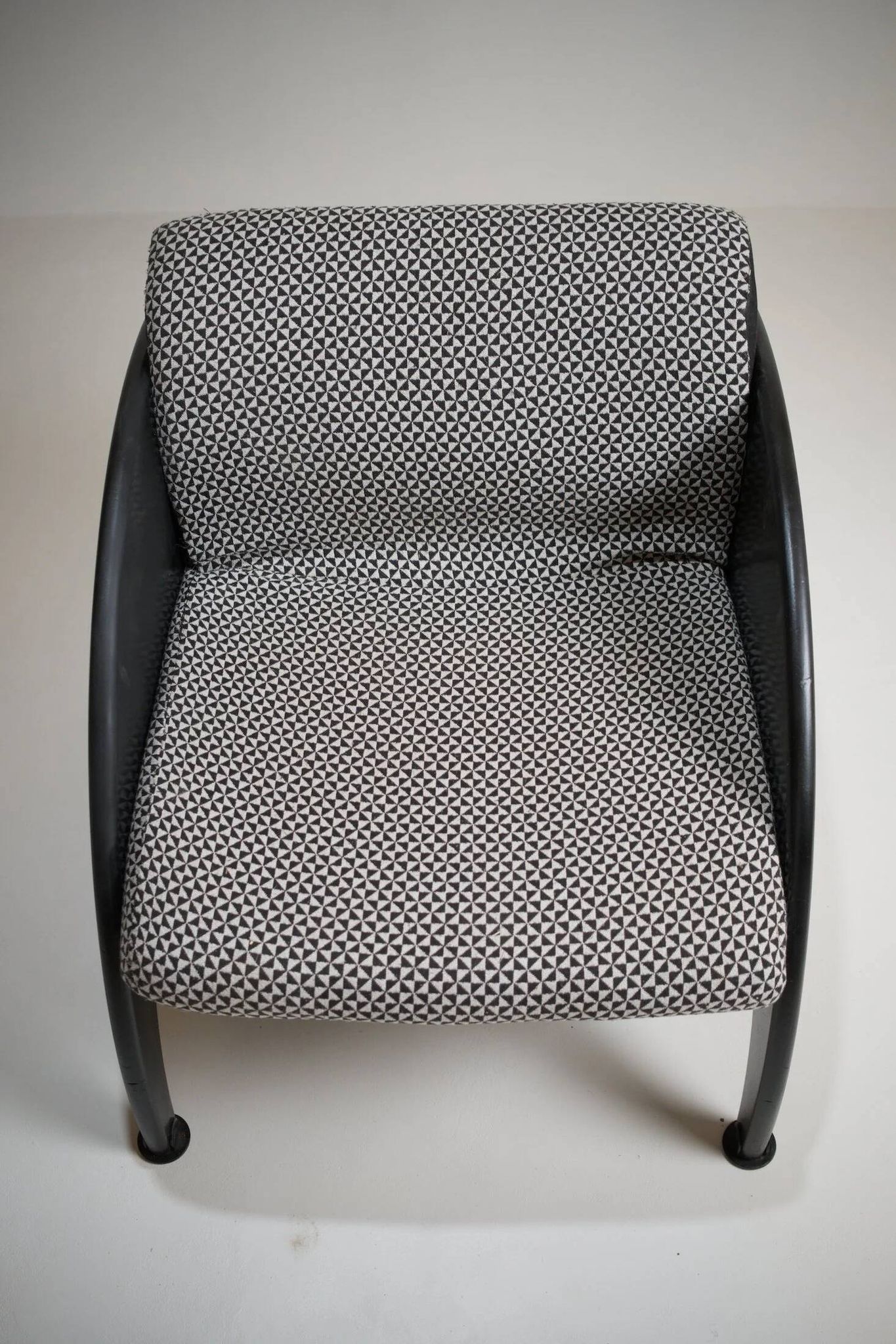 Fauteuil postmoderne, années 80