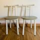 Pair of designer chairs