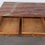 Marble top store bank