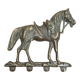 Keychain, towel rack, or wall-mounted cloth rack in the shape of a harnessed horse