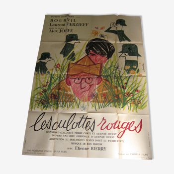 Affiche "Les culottes rouges"