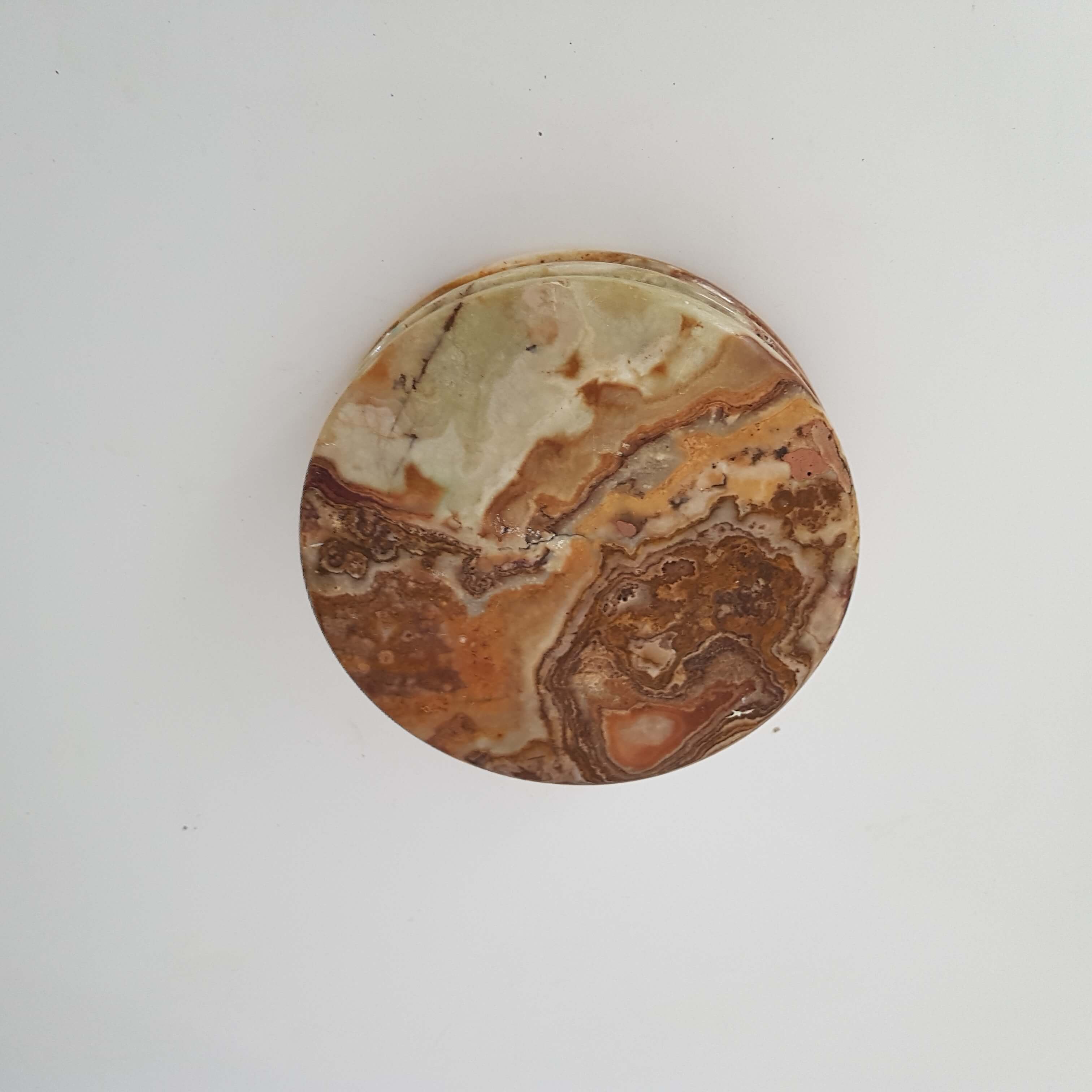 Ashtray round marble