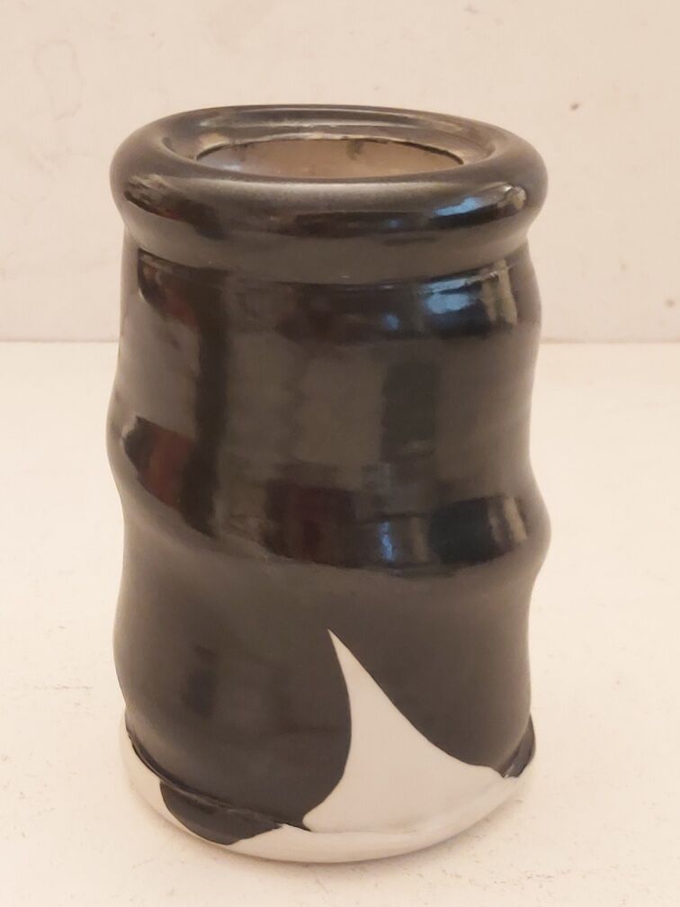 Vintage Mado Jolain ceramic vase signed