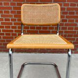 Cesca design chair b32 model in chrome