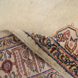 Vintage tabris handwoven wool persian rug- 137x204cm