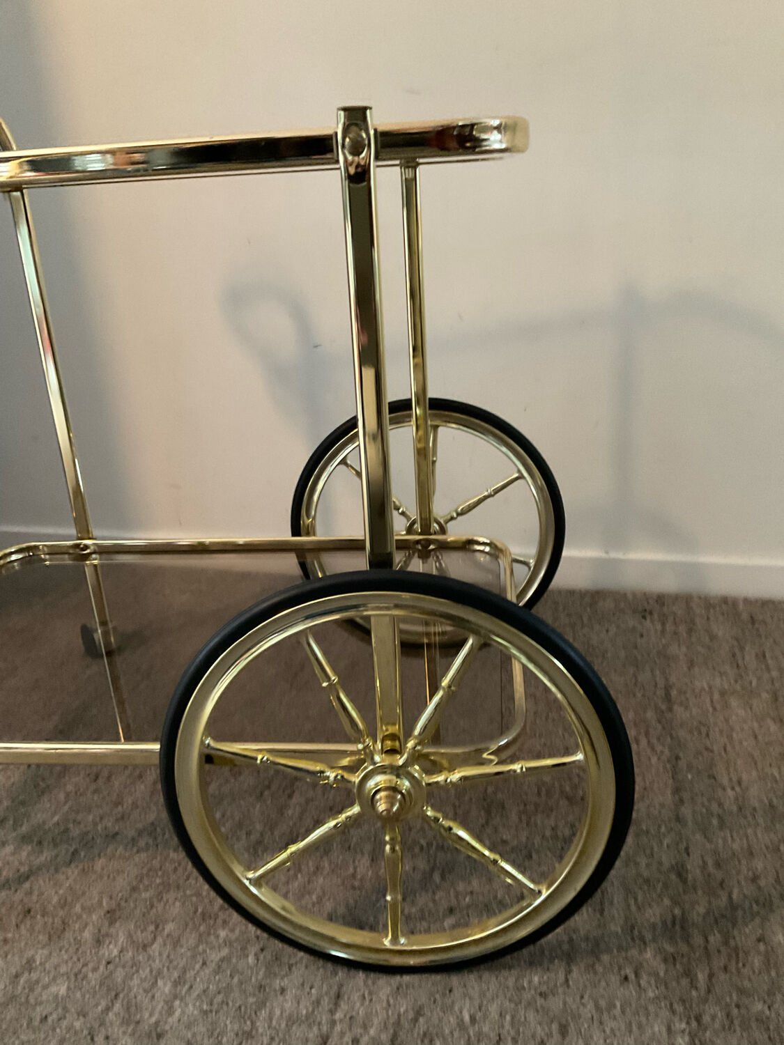 Vintage golden service from the 70s